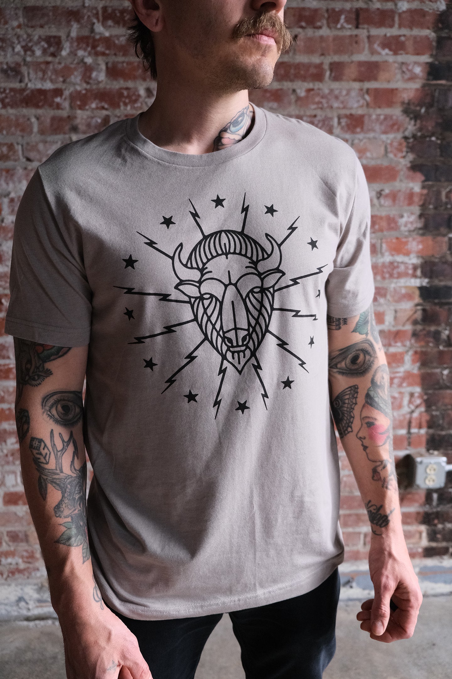 Strike Heather Stone Tee