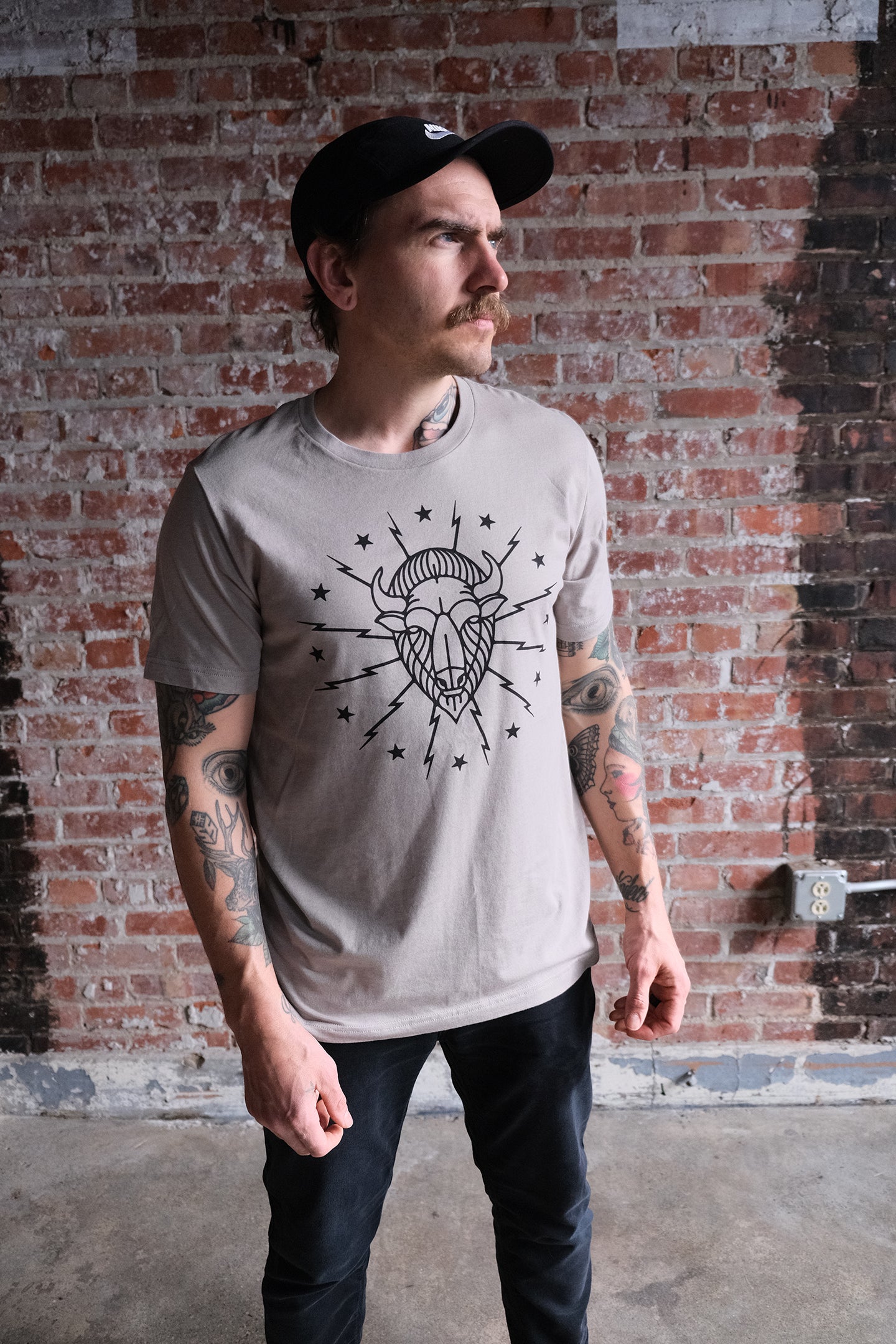 Strike Heather Stone Tee