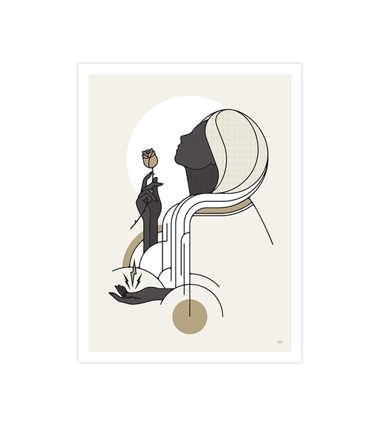 Queen City of the Mist Print
